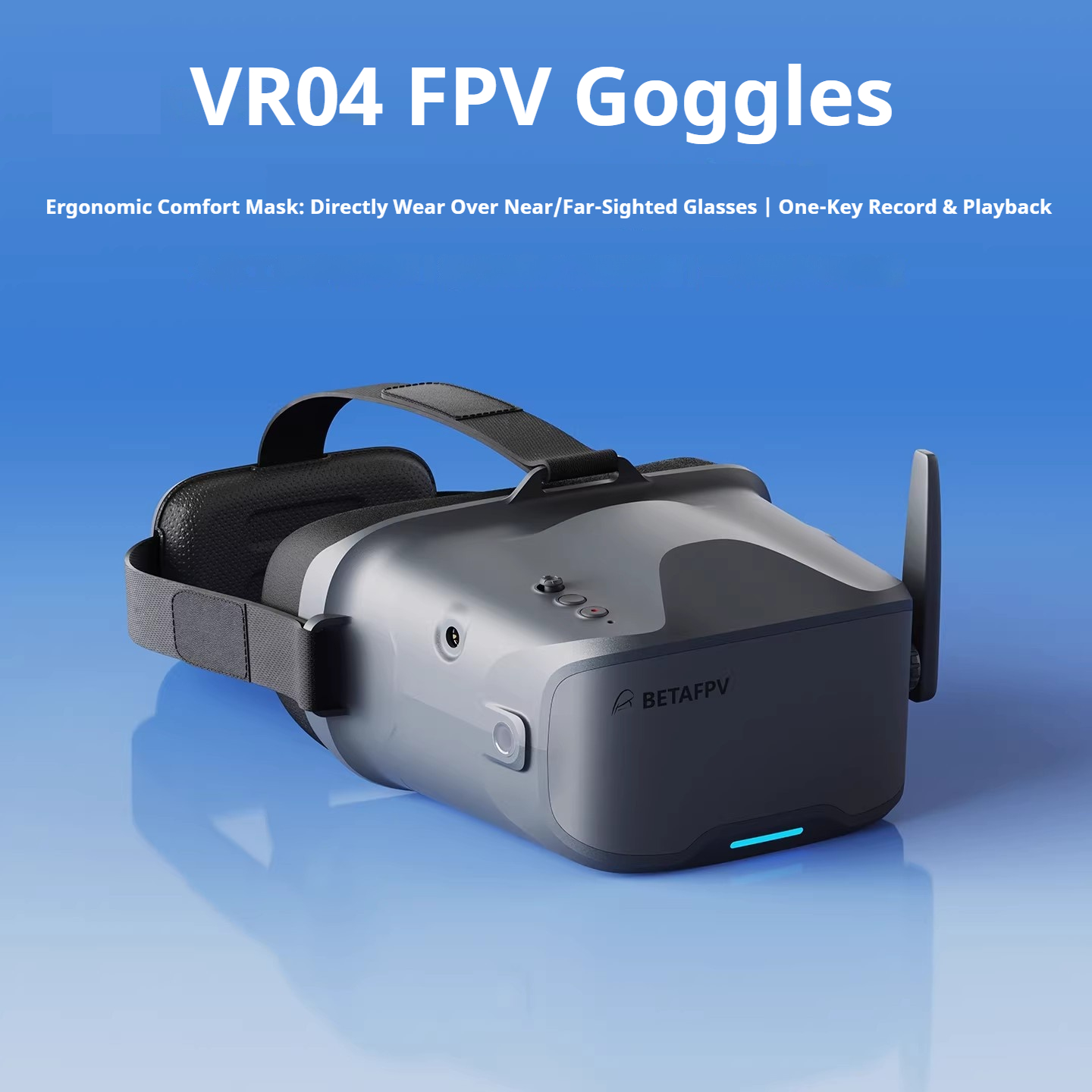 Skyzone Cobra X V2 Fpv Goggles - Óculos FPV BETAFPV VR04 com Display